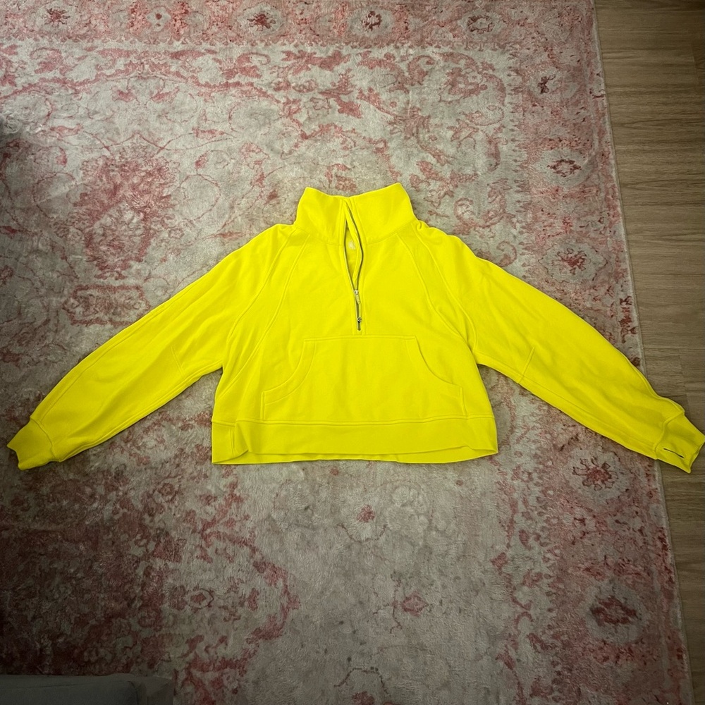 Scuba Oversized Funnel-Neck Half Zip